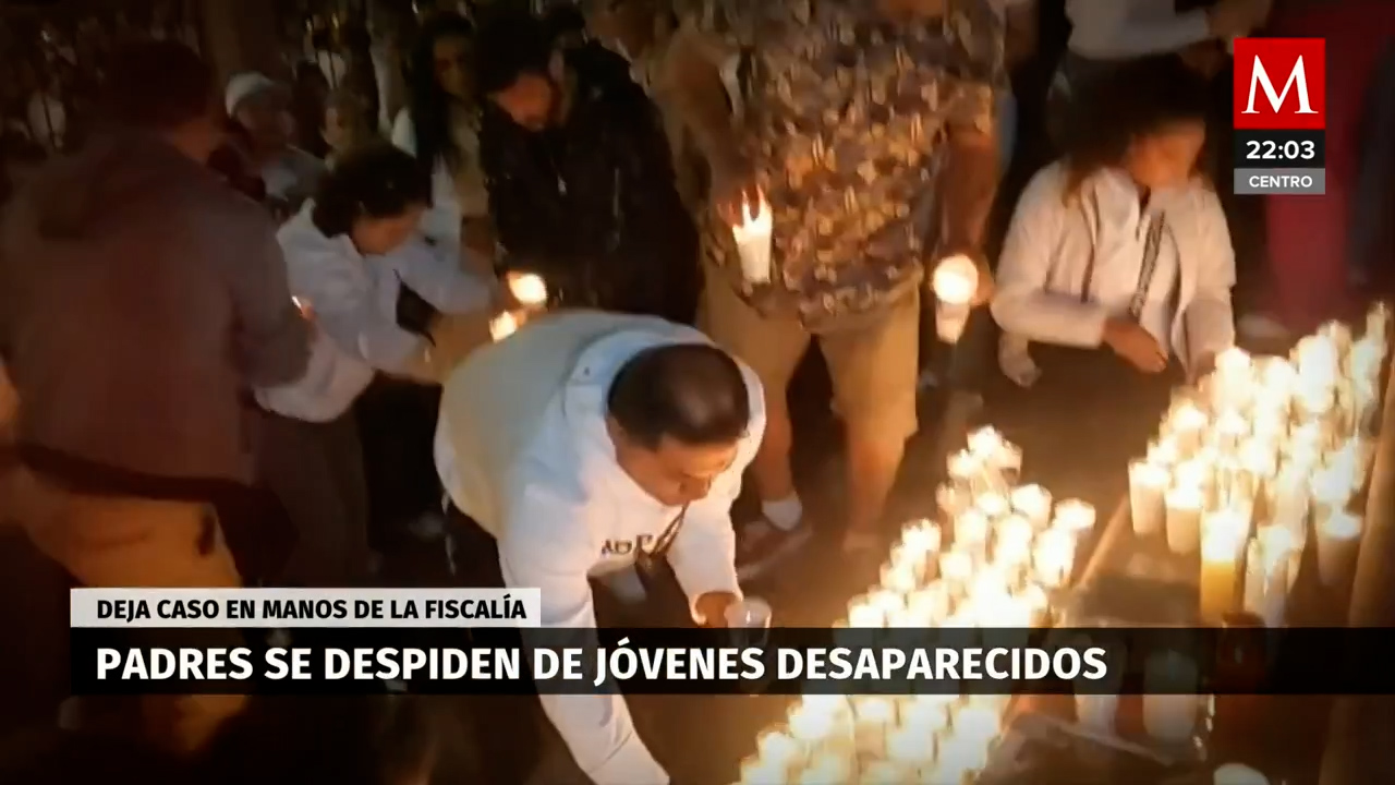 Conmovedora despedida de padres a jóvenes desaparecidos en Lagos de Moreno