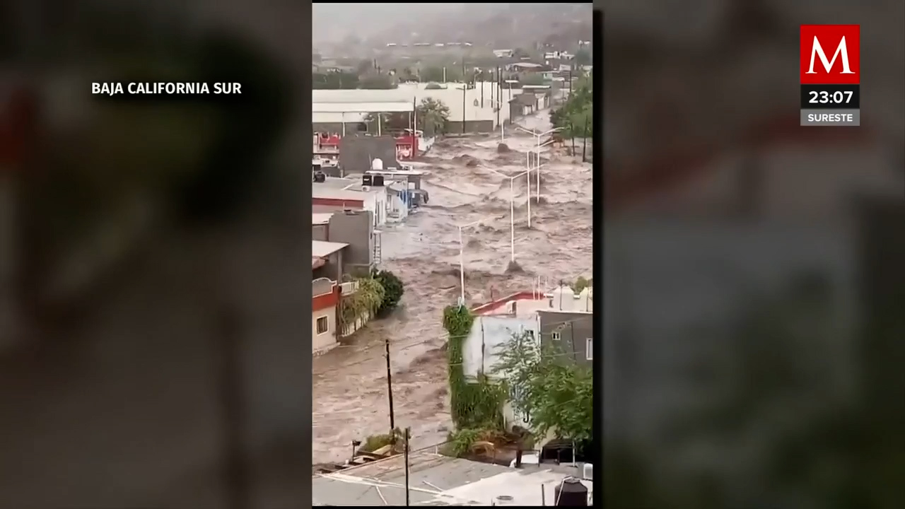 Devastación en varios estados debido al impacto del Huracán Hilary