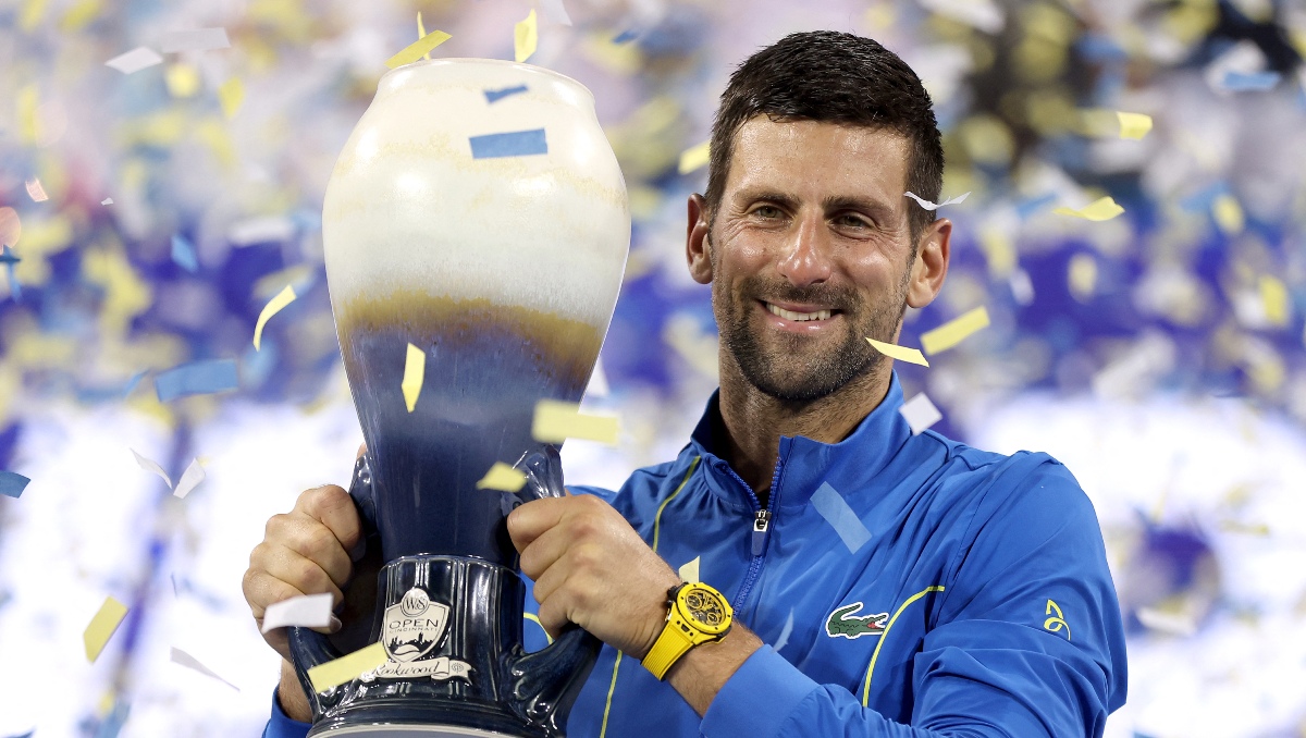 Djokovic firma una épica remontada ante Alcaraz en la final de Cincinnati (AFP)