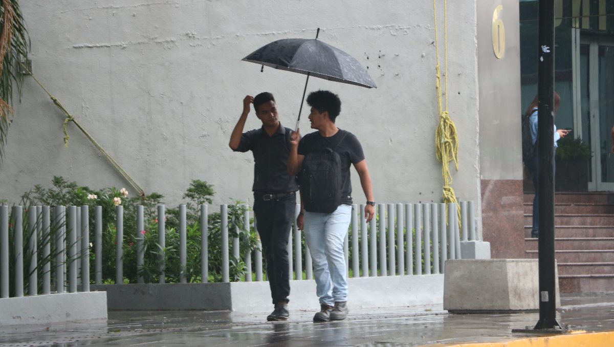 Se espera que las lluvias continúen durante la semana. Foto: Leonel Rocha