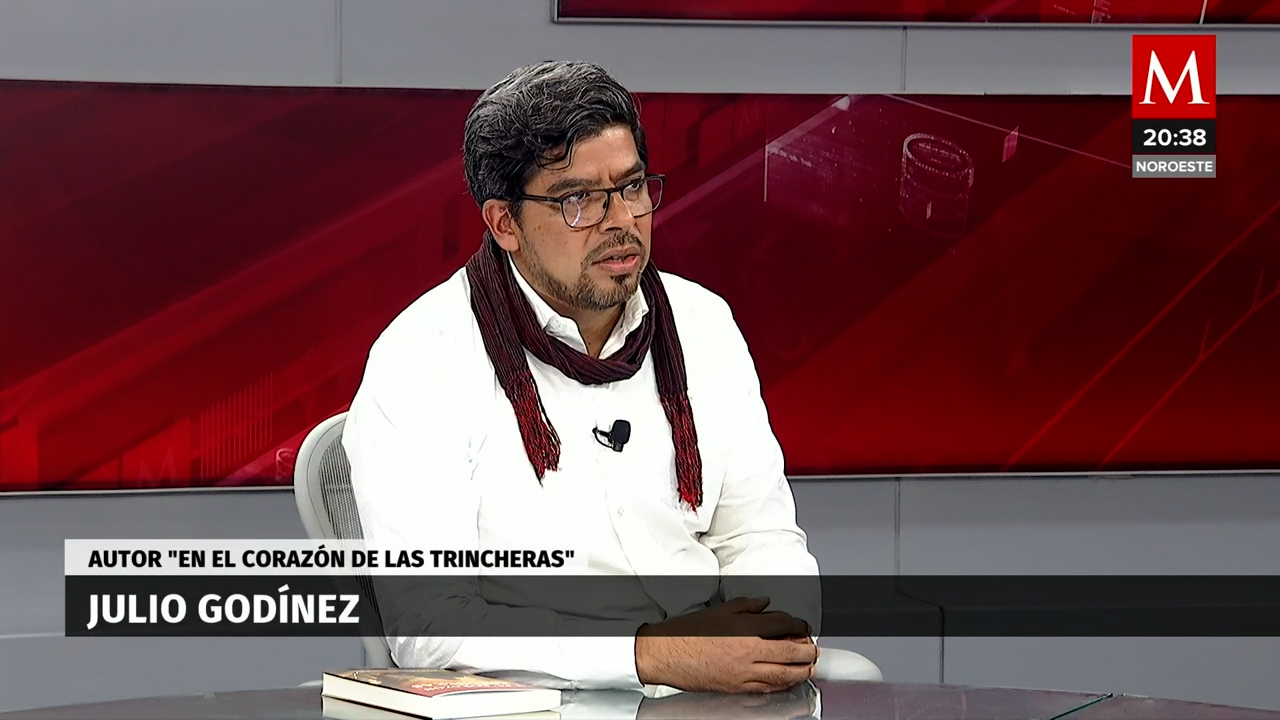 Julio Godínez Presenta su Novela "El Corazón de las Trincheras": Noche Literaria Imperdible