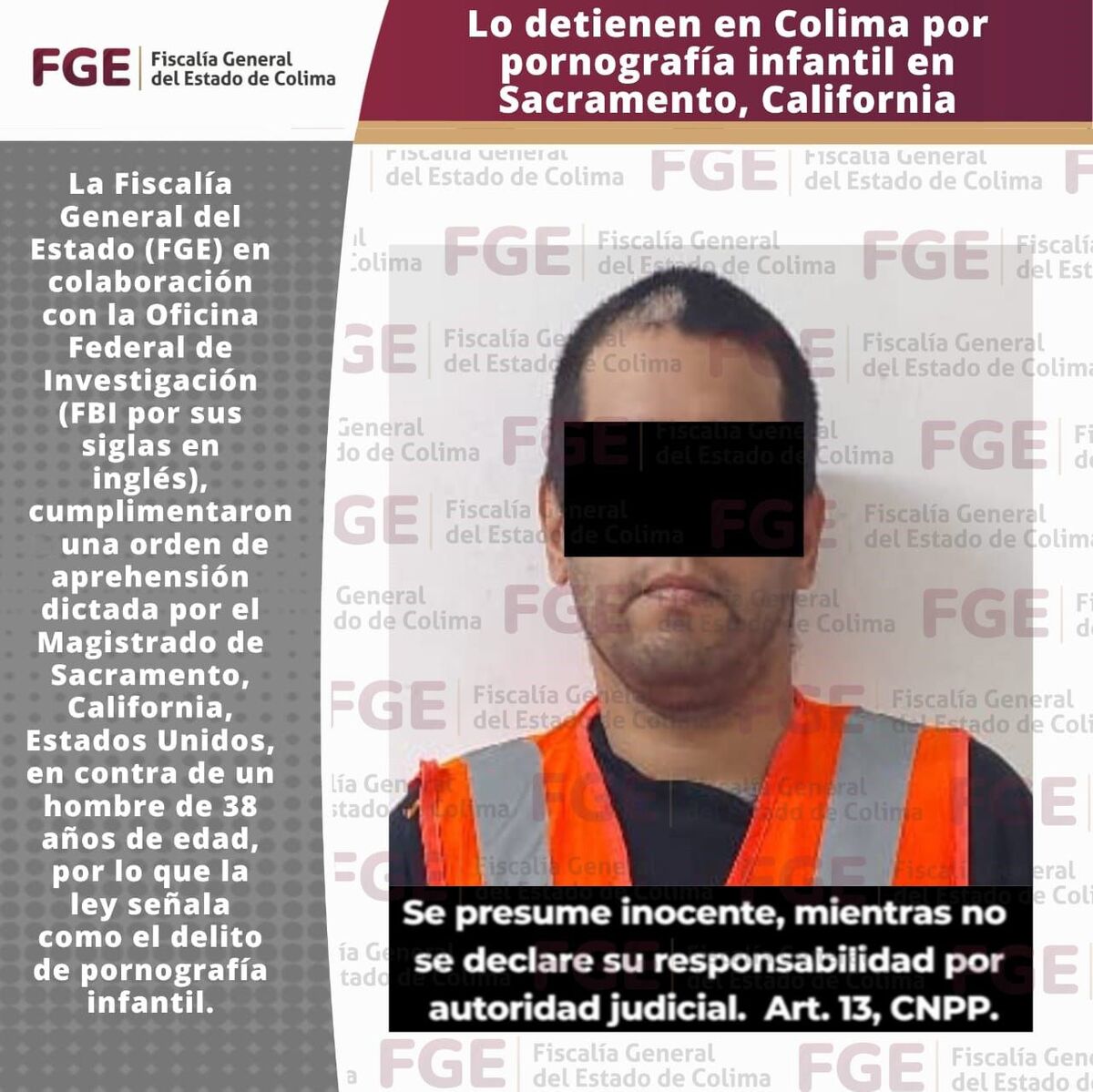 La persona huyó ilegalmente del país vecino para evadir un proceso criminal de 2019. Foto (Especial)