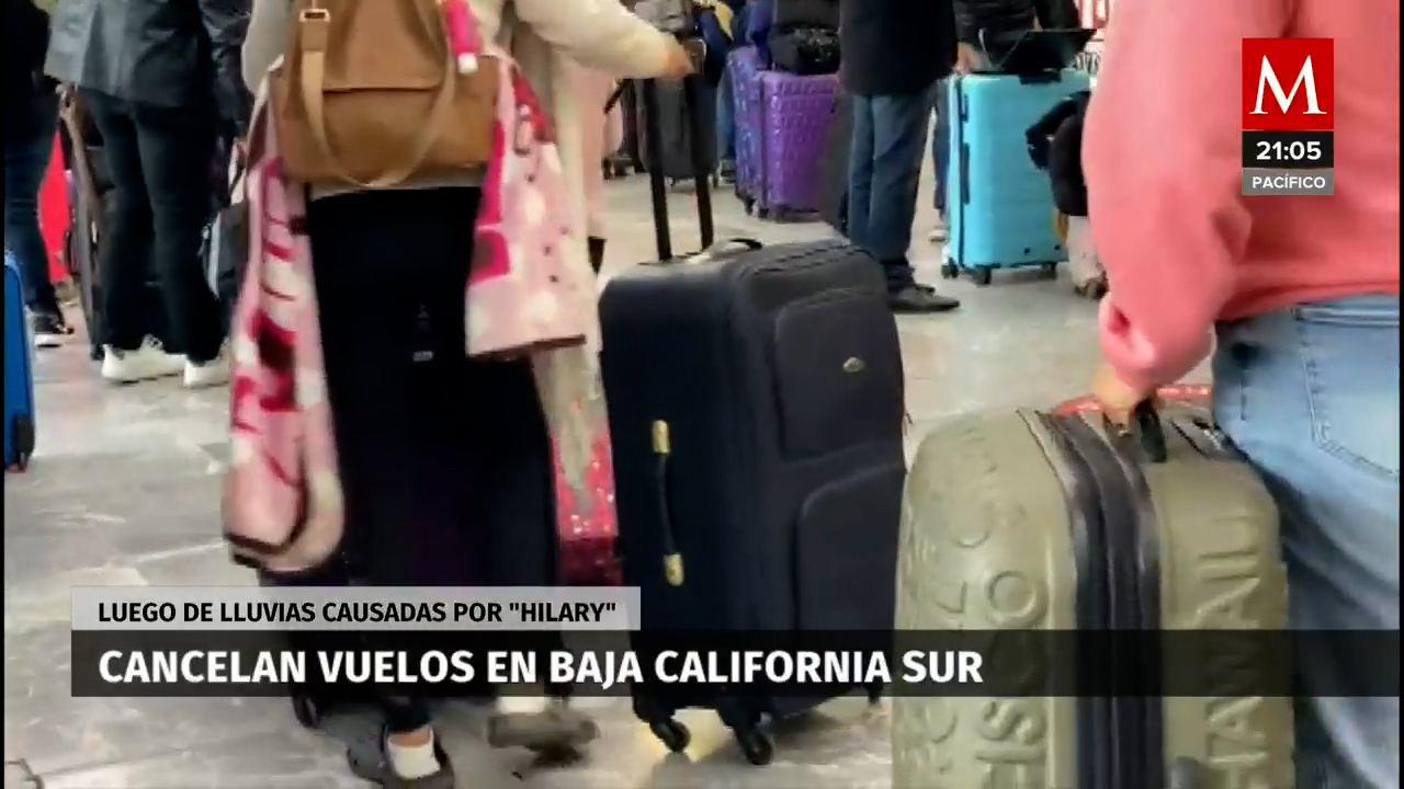 Suspensión de Vuelos en el Aeropuerto de San José del Cabo debido al Huracán Hilary