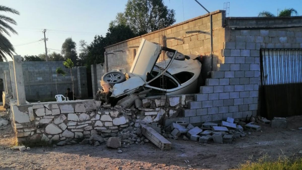 El accidente ocurrió en lo que se conoce como La Curva del ejido Transporte. (Especial)