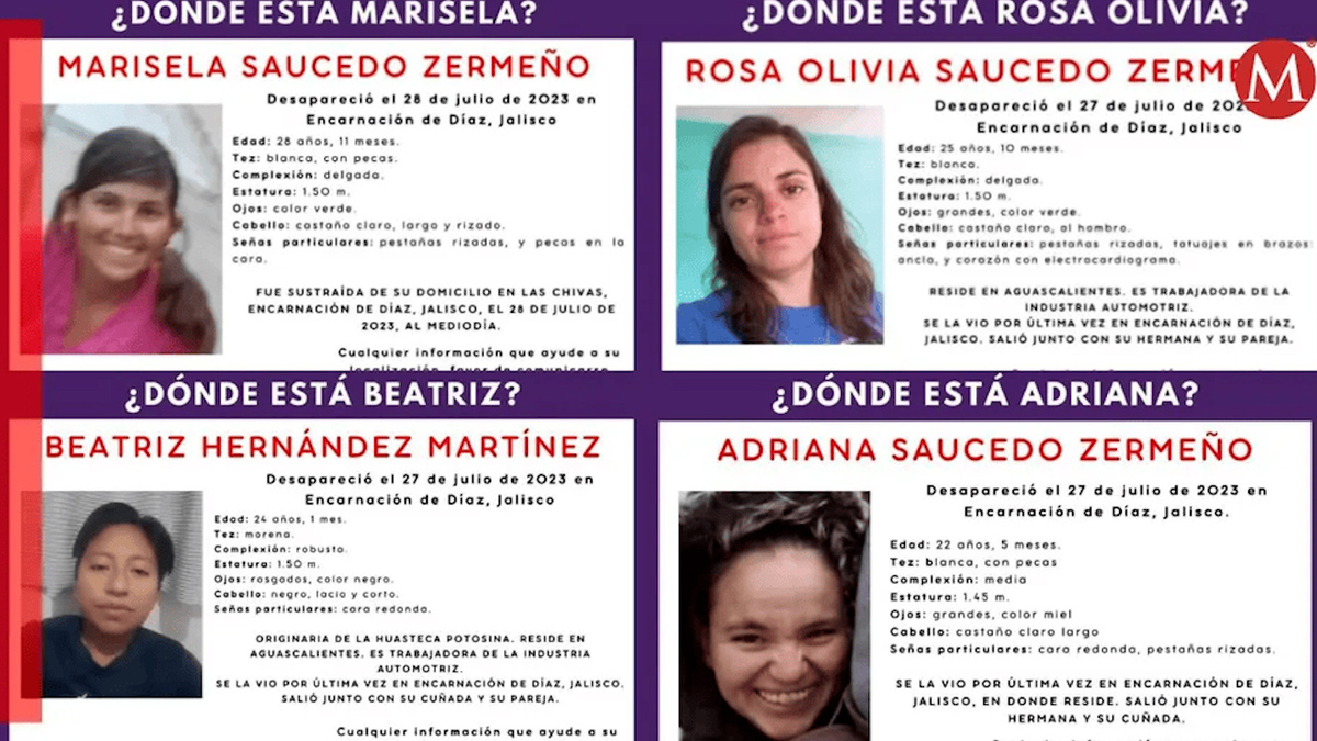 Alcalde de Encarnación de Díaz asegura hay avances en investigación de jóvenes desaparecidas