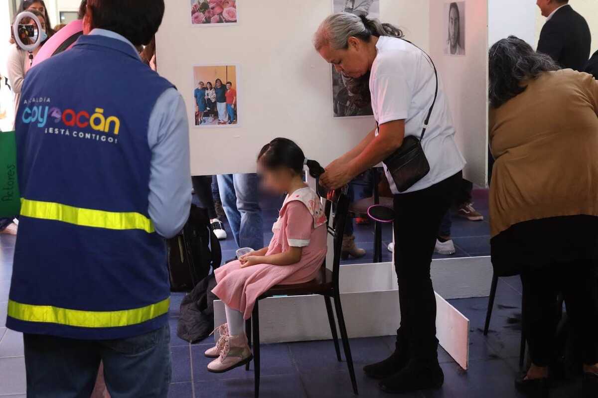 En la alcaldía Coyoacán se llevo a cabo una campaña de donación de cabello para elaborar pelucas oncológicas