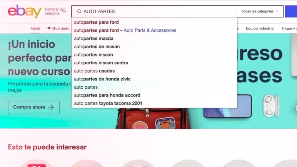 Ebay, una plataforma exitosa para la compra venta de refacciones para vehículos | Motores al día