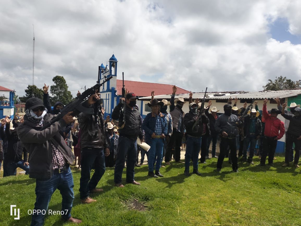 Los hombres armados disputan unas tierras en la zona Altos de la entidad chiapaneca.
