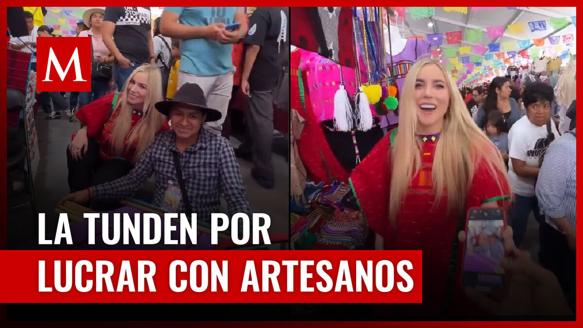 Influencer es criticada en redes sociales por usar ropa de artesano para fotos y no comprarla