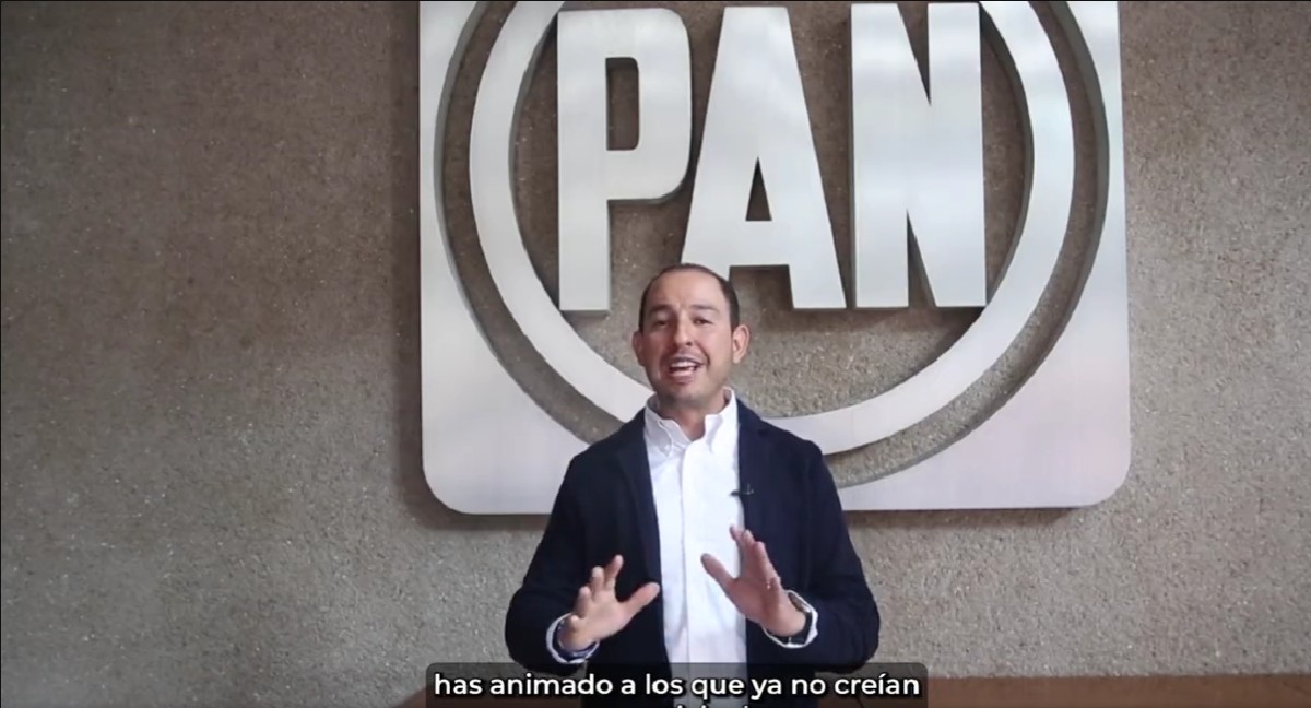 Marko Cortés, dirigente nacional del Partido Acción Nacional. | Captura