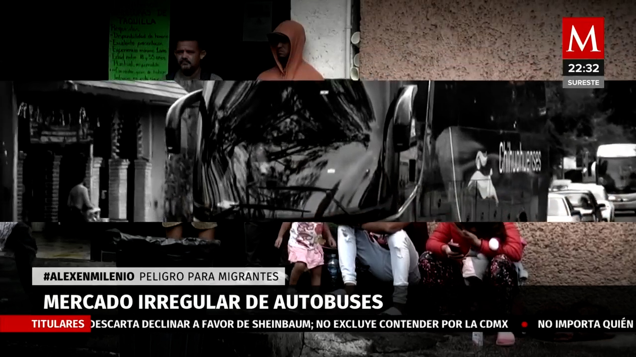 Auge de líneas de transporte informales para migrantes en México