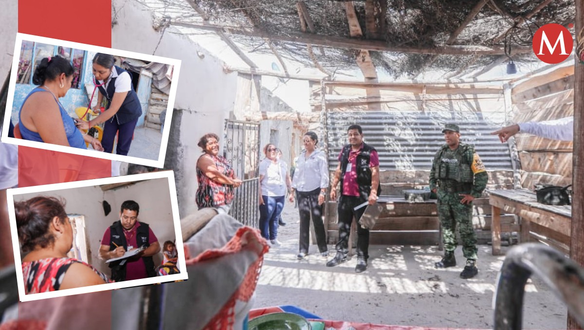 Brindan apoyo a familias damnificadas por tromba en Miquihuana