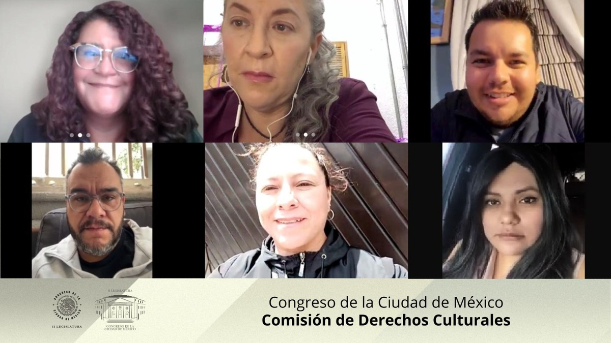 Comisión de Derechos Culturales del Congreso de la CdMx aprobó tres dictámenes. | Especial