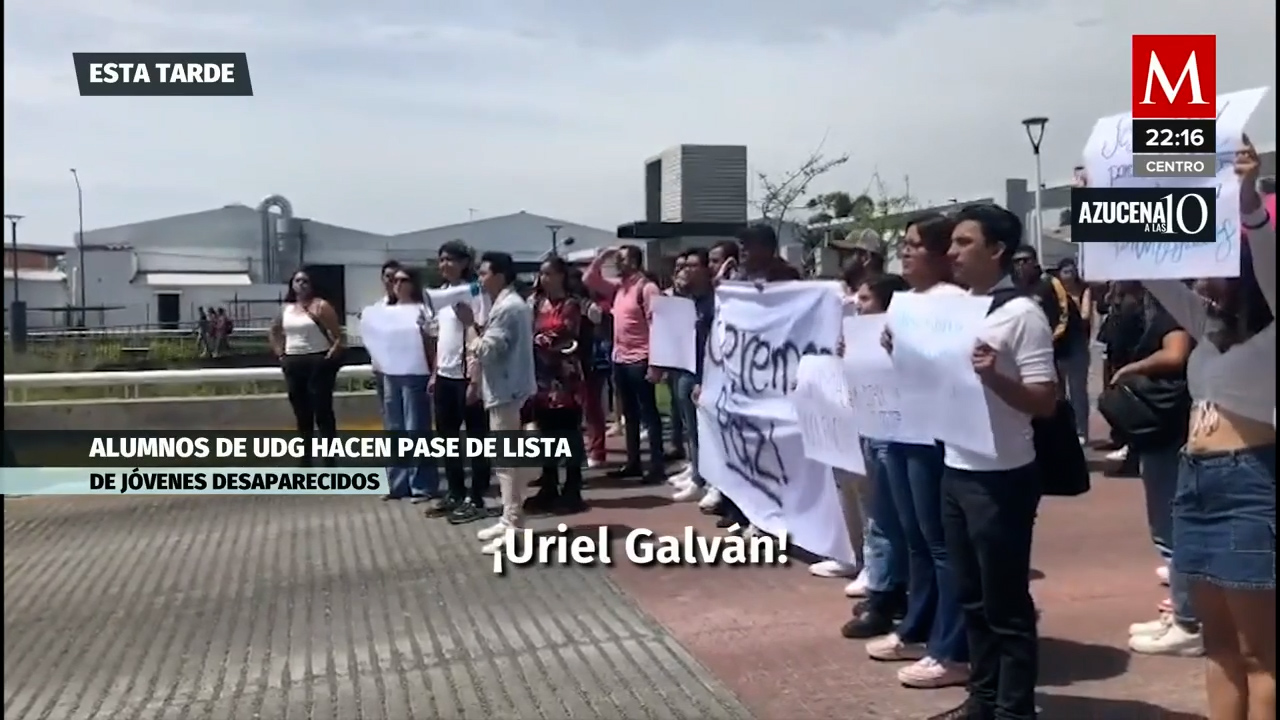 Estudiantes y Académicos de UdeG en paro por la paz y el cese de la violencia