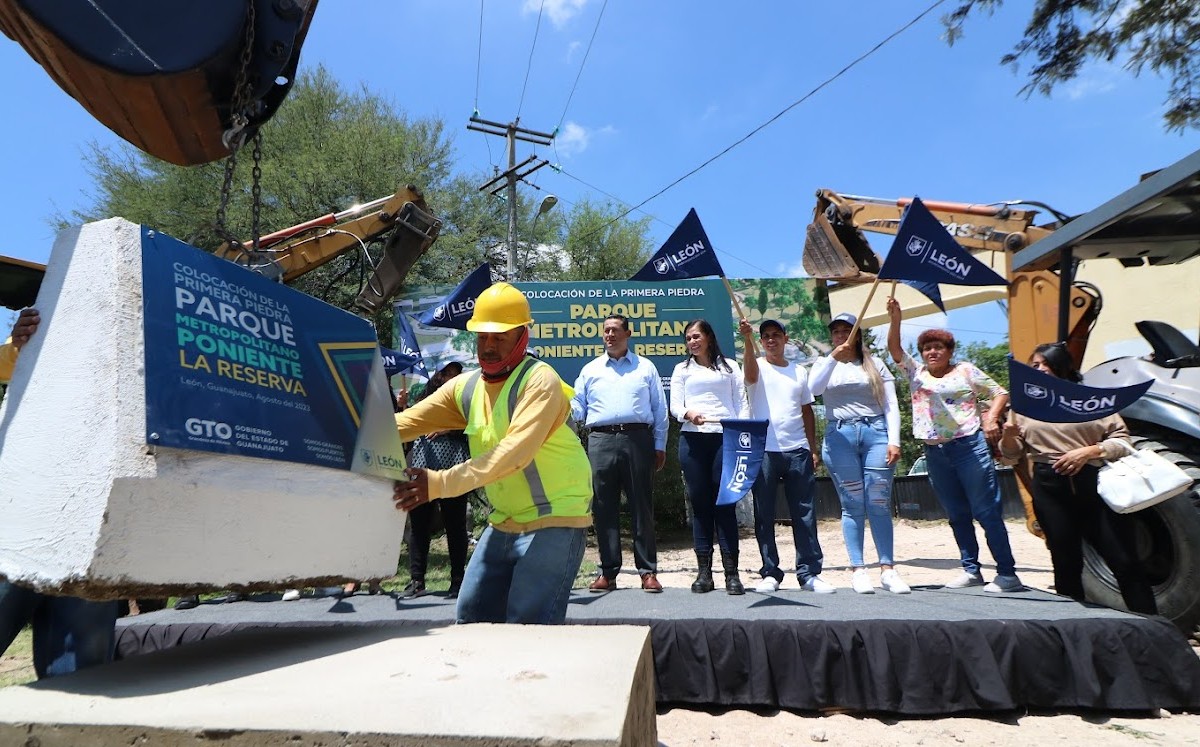 Foto: Daniela Béjar | Arranca construcción de Parque Metropolitano La Reserva en León