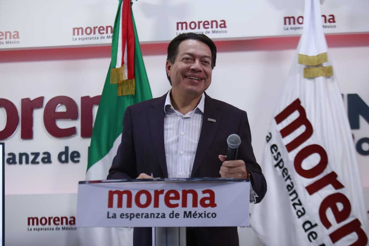 Mario Delgado, dirigente nacional de Morena. (Juan Carlos Bautista)
