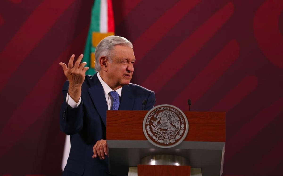 El Presidente en su conferencia de prensa del 22 de agosto. | Octavio Hoyos