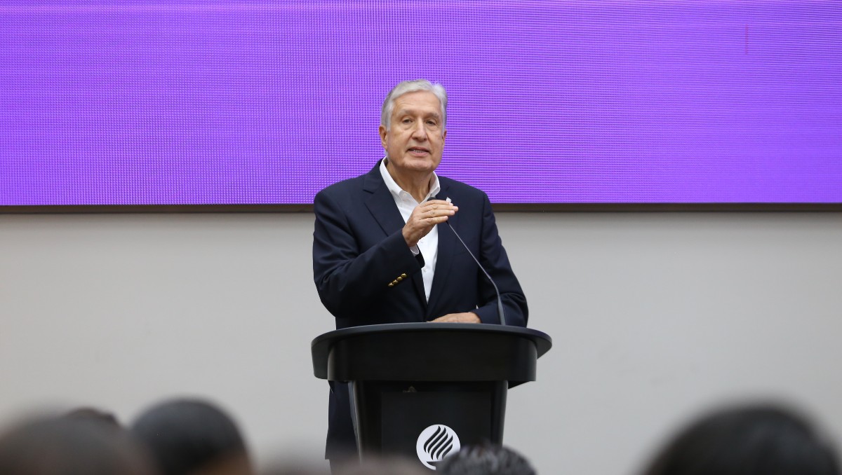 El presidente de la Plataforma Cómo Vamos, David Noel Ramírez. Foto: Raúl Palacios