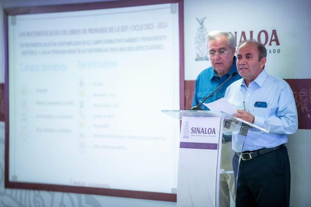 En Sinaloa ya se ha distribuido el 80 por ciento de los libros de texto: Rubén Rocha Moya