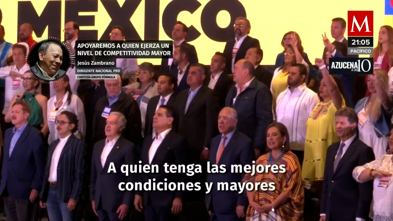 Zambrano anuncia que el PRD respaldará al líder en preferencias del proceso del Frente Amplio