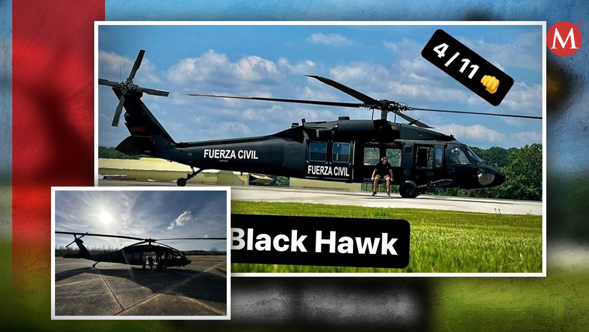 Black Hawk con logo de Fuerza Civil | Foto: Diseño
