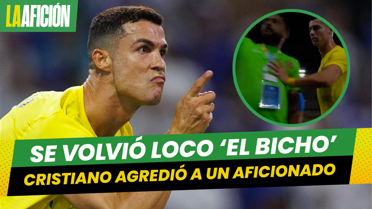 Cristiano Ronaldo agrede a un fanático que quería una fotografía