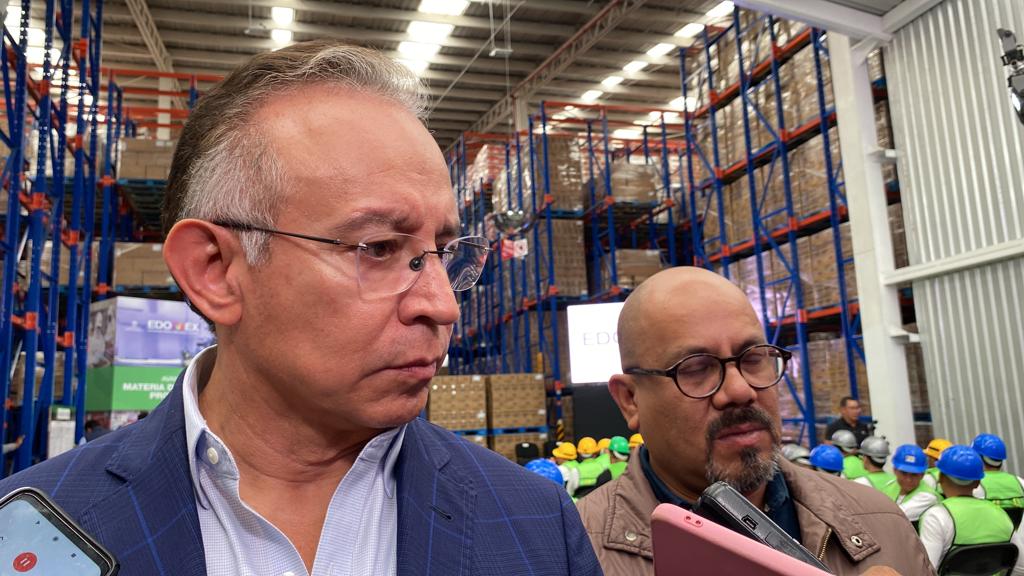 El Alcalde de Toluca, Raymundo Martínez Carbajal.