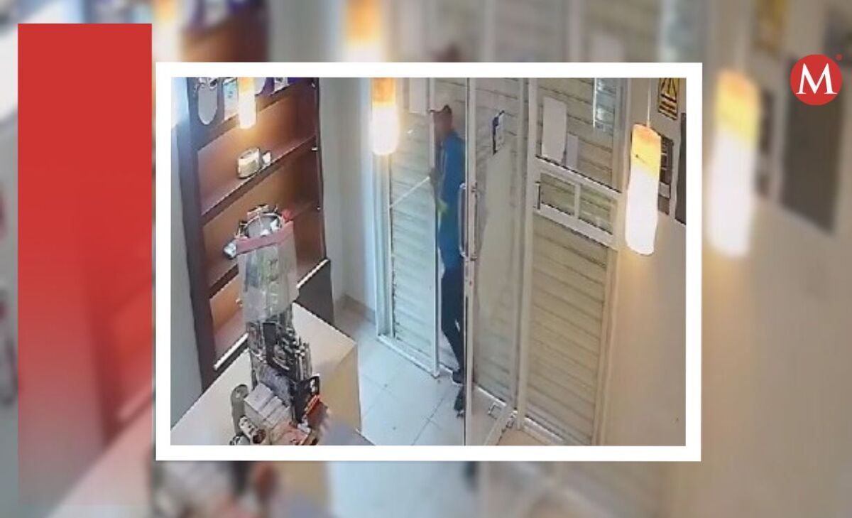 empleada de pastelería encierra a ratero que quiso asaltarla
