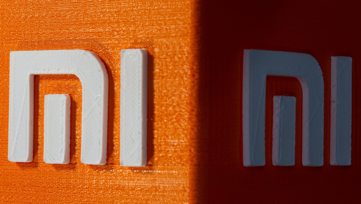 Ilustración del logo de Xiaomi impreso en 3D. Septiembre de 2021. Foto: (Reuters)