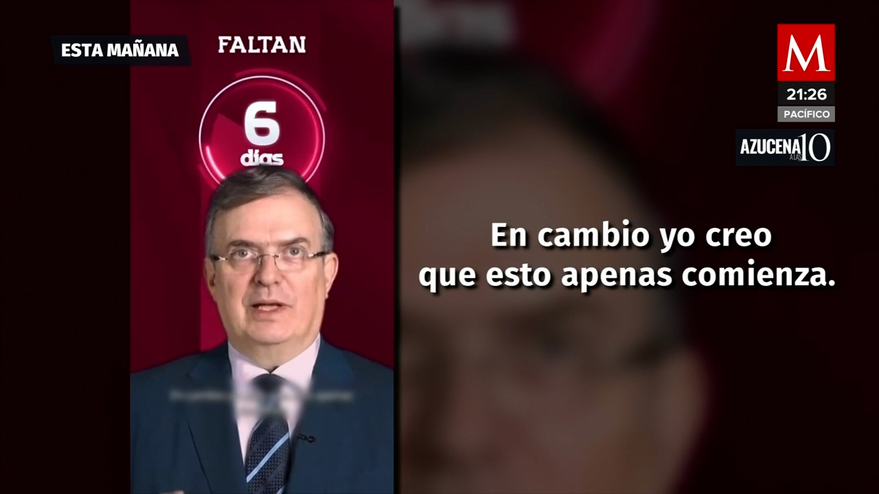 Marcelo Ebrard enfatiza la competencia exclusiva entre Claudia Sheinbaum y él