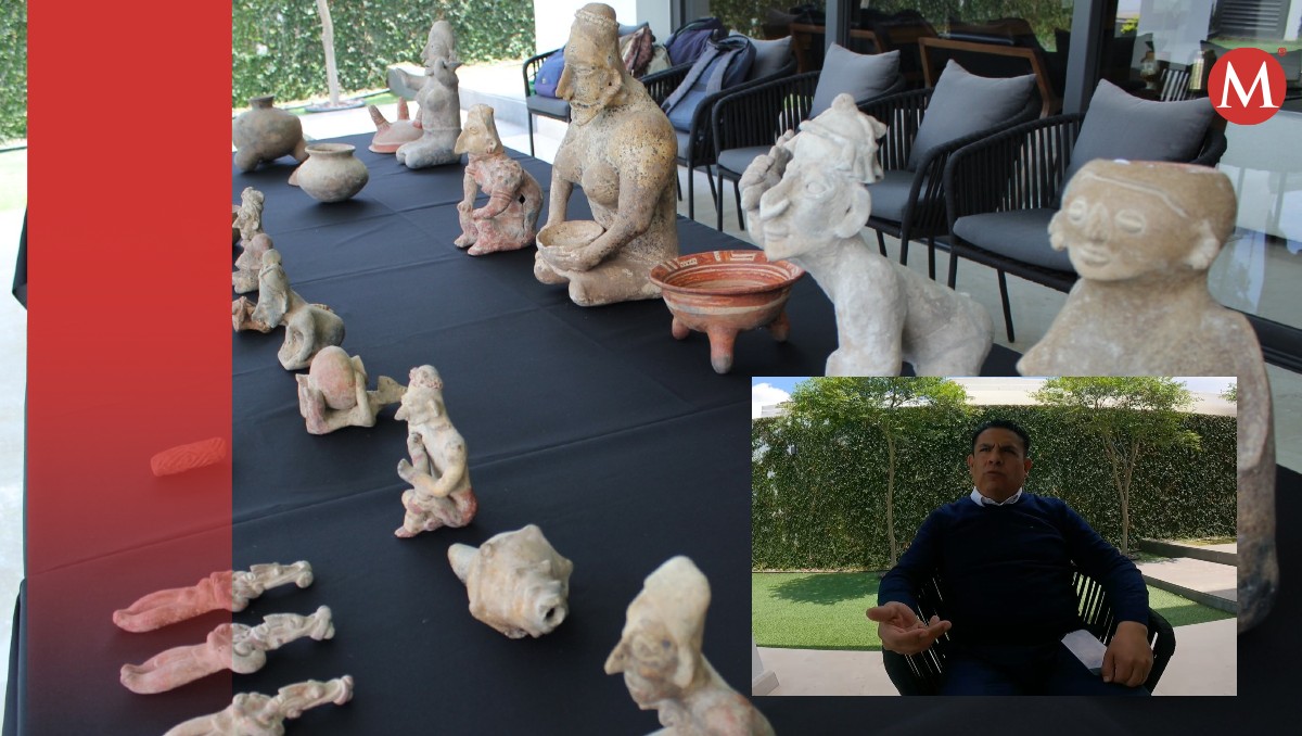 Néstor García López encabeza la colección Gran Mecenas de piezas prehispánicas en Jalisco (Enrique Vázquez)