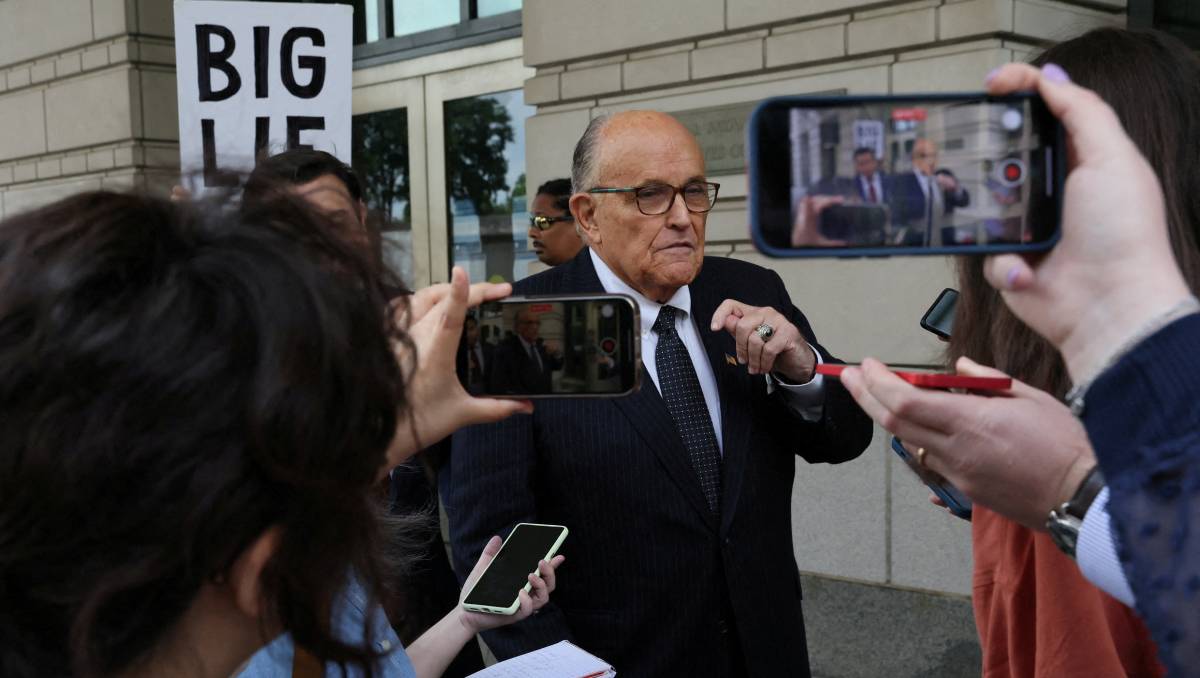 Rudy Giuliani fue gobernador de Nueva York | Reuters