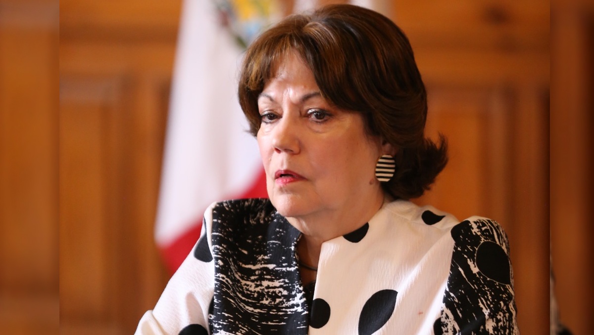 Sofialeticia Morales Garza, secretaria de Educación. Foto: Raúl Palacios