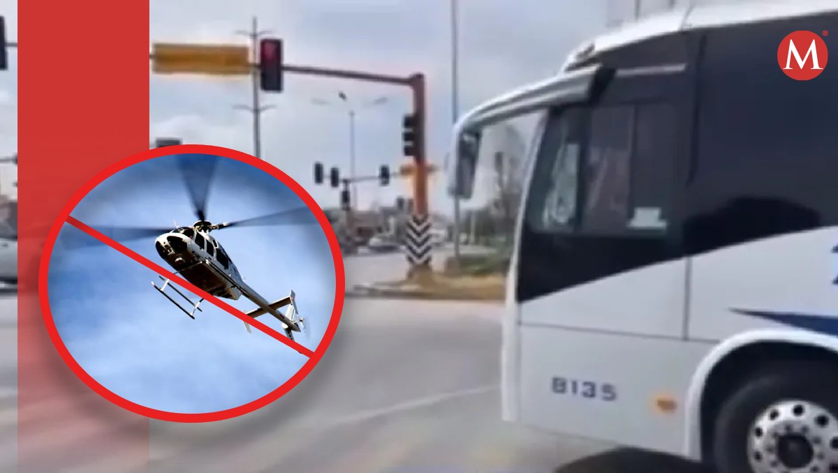Uso de helicóptero de la Guardia Estatal