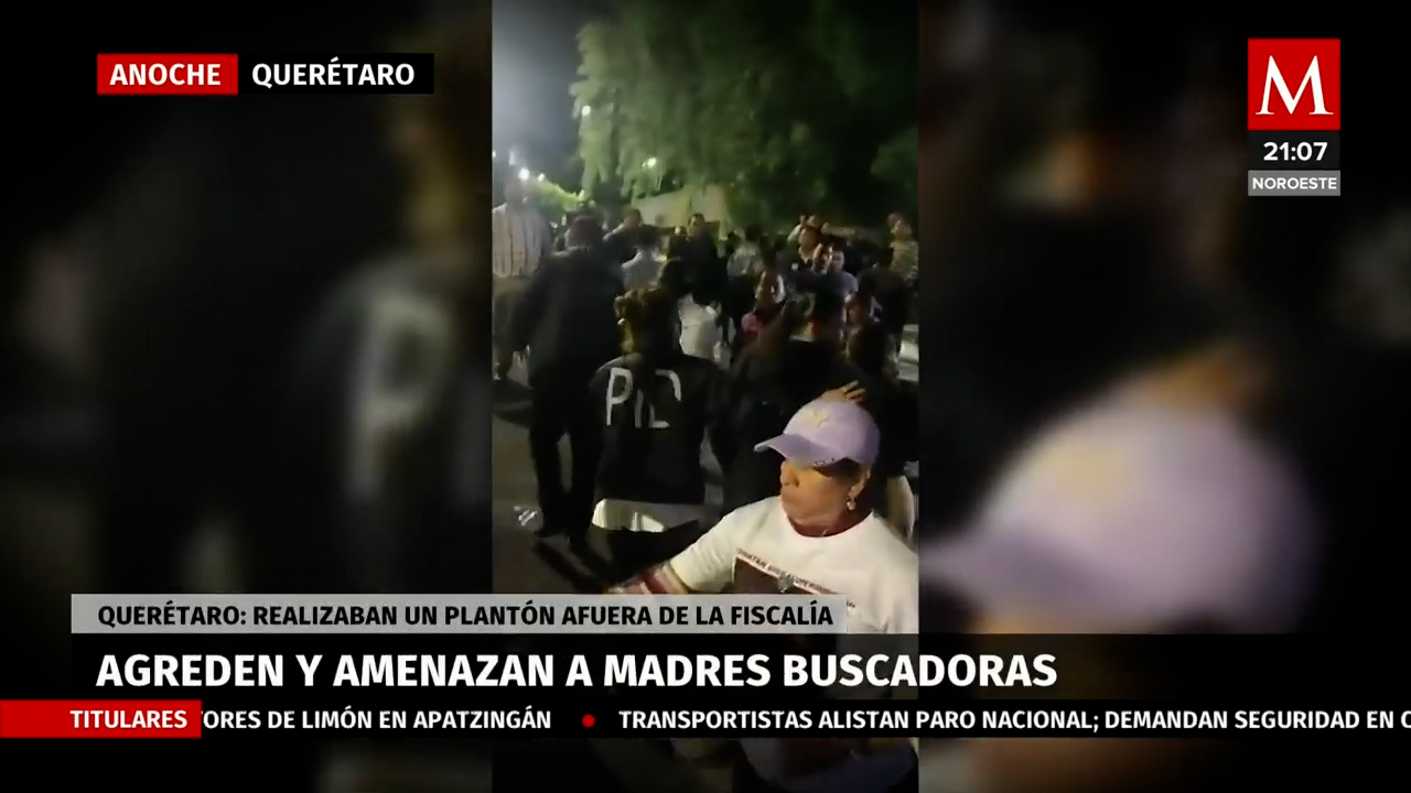 Valiente colectivo de Mujeres Buscadoras alza la voz tras agresión en la Fiscalía de Querétaro
