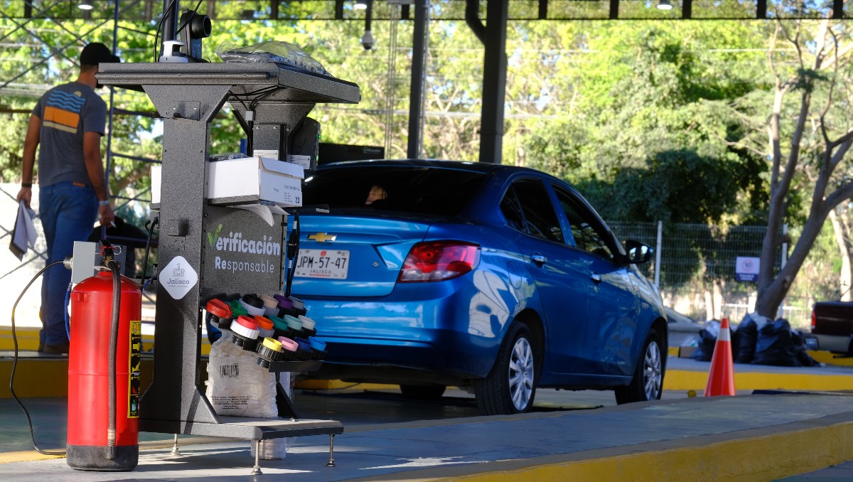 Autos con placa 7 en Jalisco aún cuentan con un mes para la verificación vehicular (Cortesía)