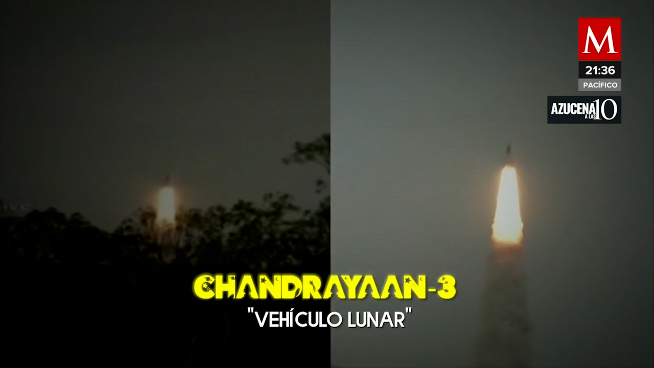 Chandrayaan-3 de India Aterriza Exitosamente en el Polo Sur Lunar