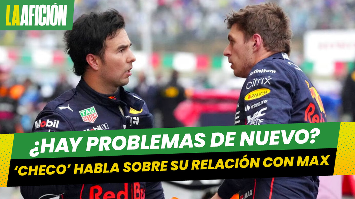 'Checo' Pérez sobre Max Verstappen: "Es difícil tenerlo como compañero"
