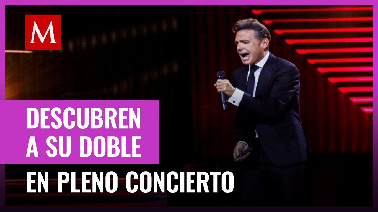 Descubren a doble de Luis Miguel en pleno concierto