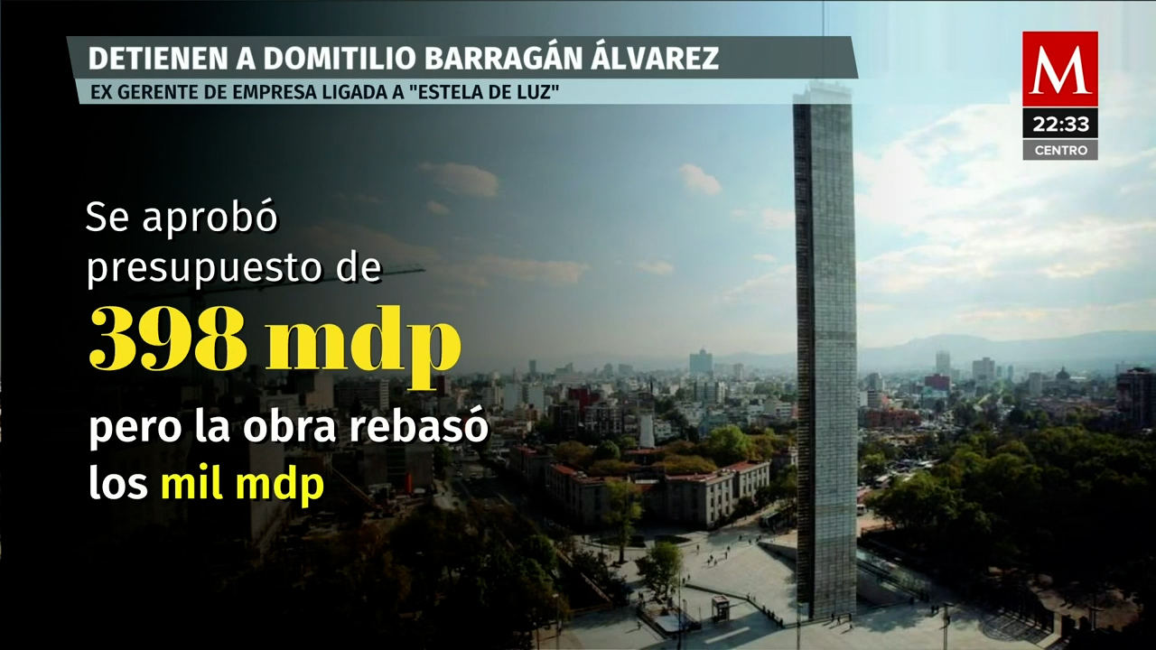Detención de Domitilo Barragán Álvarez: Caso "Estela de Luz" y PEMEX