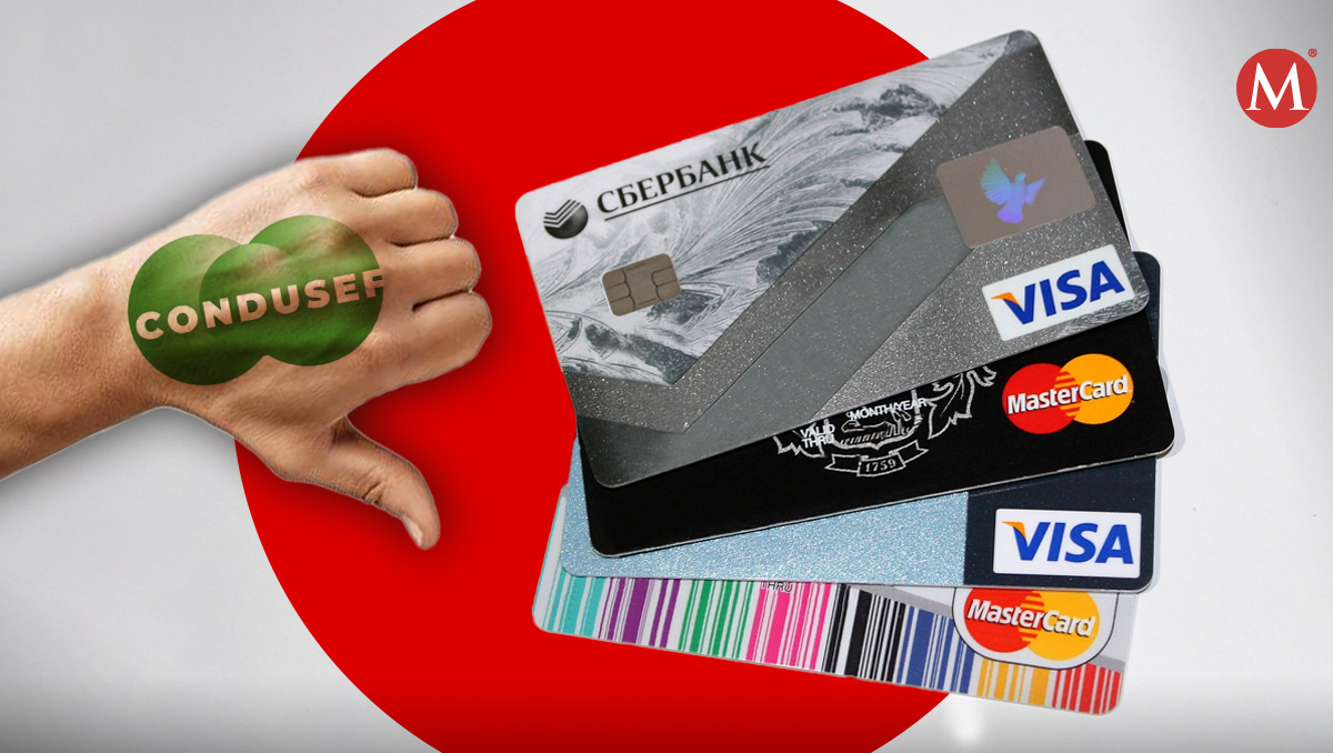 Éstas son las peores tarjetas de crédito según la Condusef| Especial