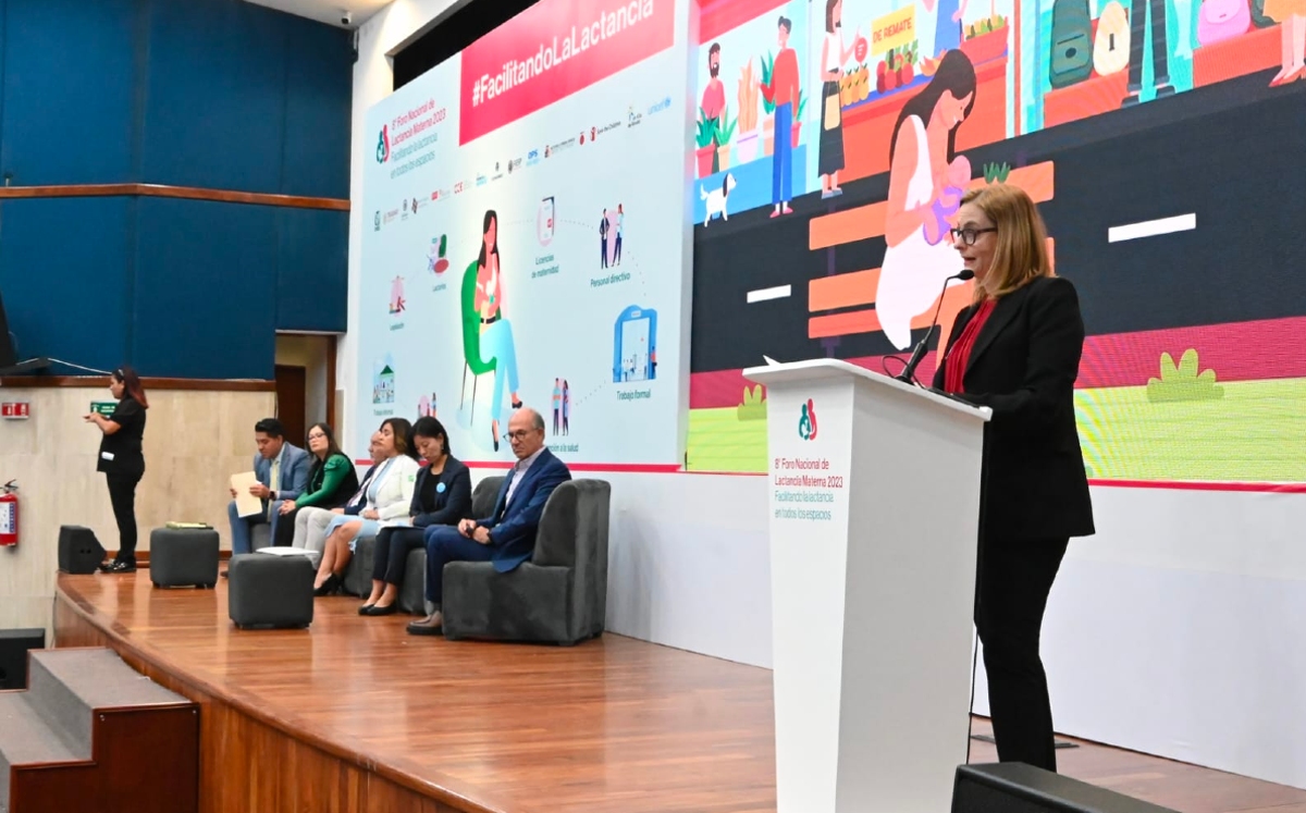 Se llevaó a cabo la inauguración del octavo Foro Nacional de Lactancia Materna. | Especial