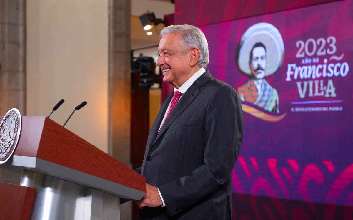 El mandatario en su conferencia de prensa matutina el 24 de agosto. | Cortesía