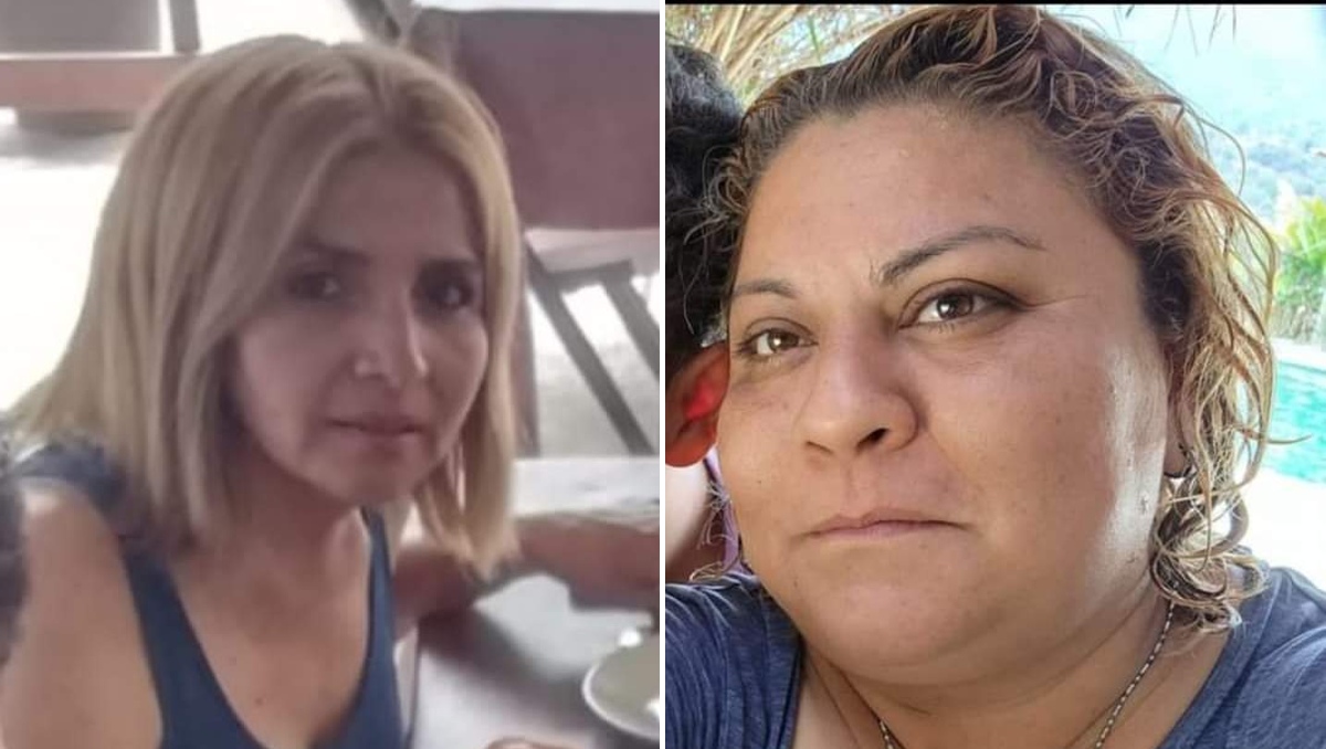 Marlén Adame y Mariela Lozano fueron vistas por última vez ayer en el municipio de Juan R. Escudero. | Especial