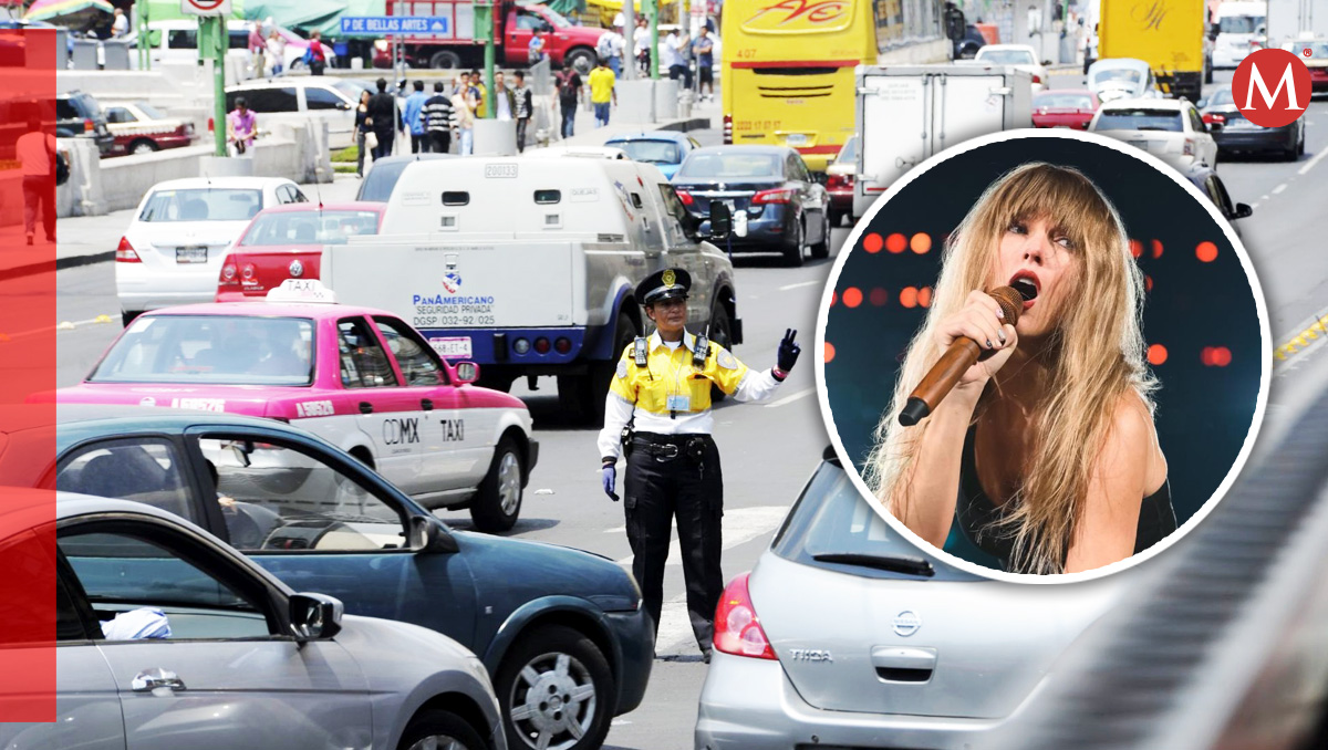 Ovial implementa plan de alternativa vehicular cerca del Foro Sol (Imagen: Milenio).