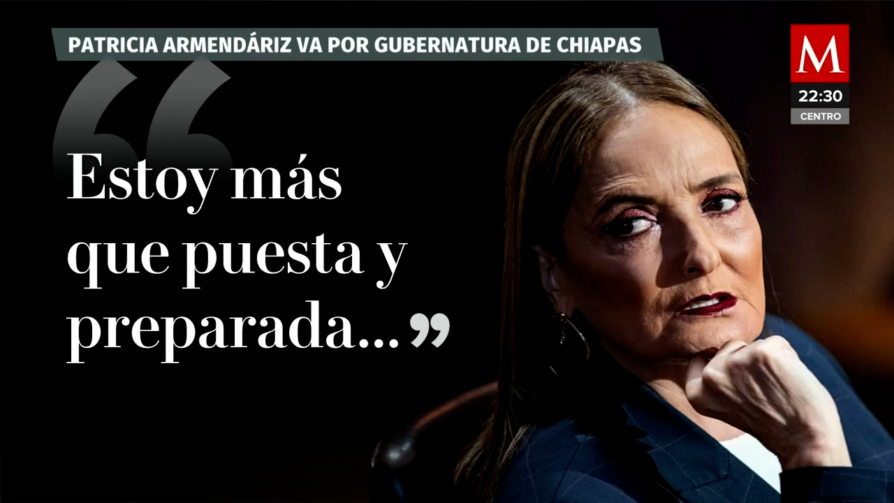 Patricia Armendáriz, nueva aspirante de Morena para la gubernatura de Chiapas