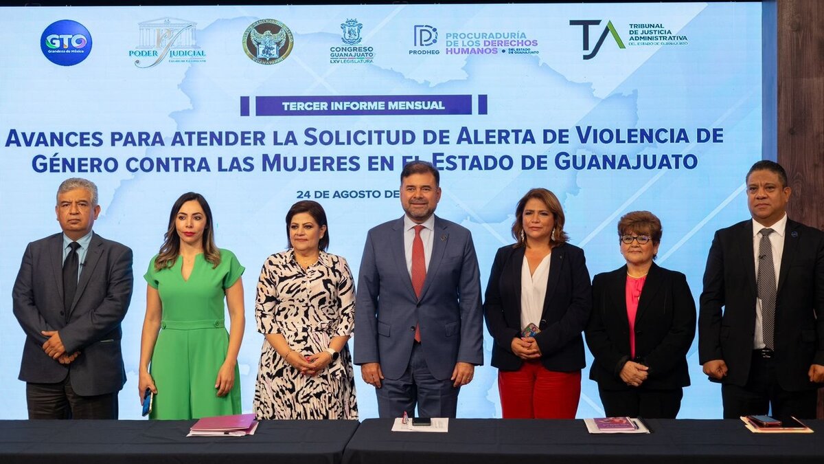 Reporte mensual sobre la solicitud de Alerta de Violencia de Género contra las Mujeres (AVGM) en Guanajuato. (Especial)
