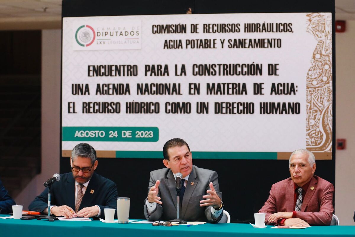 Rubén Gregorio Muñoz advirtió que el agua es un tema de seguridad