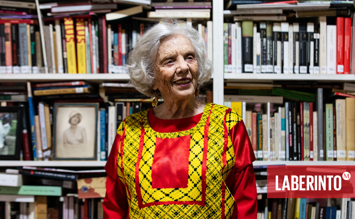 Elena Poniatowska, escritora y periodista. (Foto: Octavio Hoyos | MILENIO)