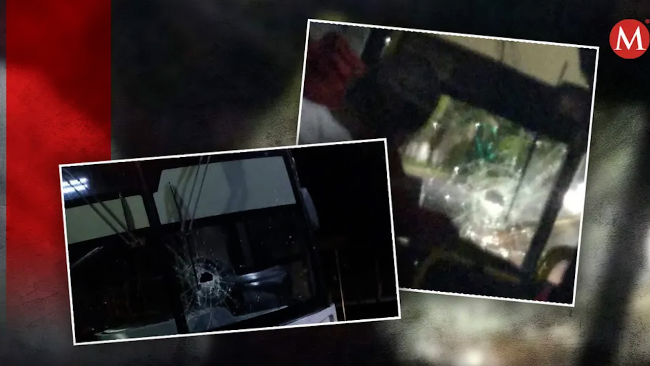 En Michoacán, lanzan bombas molotov a camión penitenciario